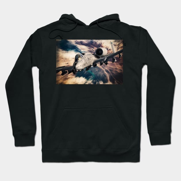 The Tank Buster Hoodie by aviationart